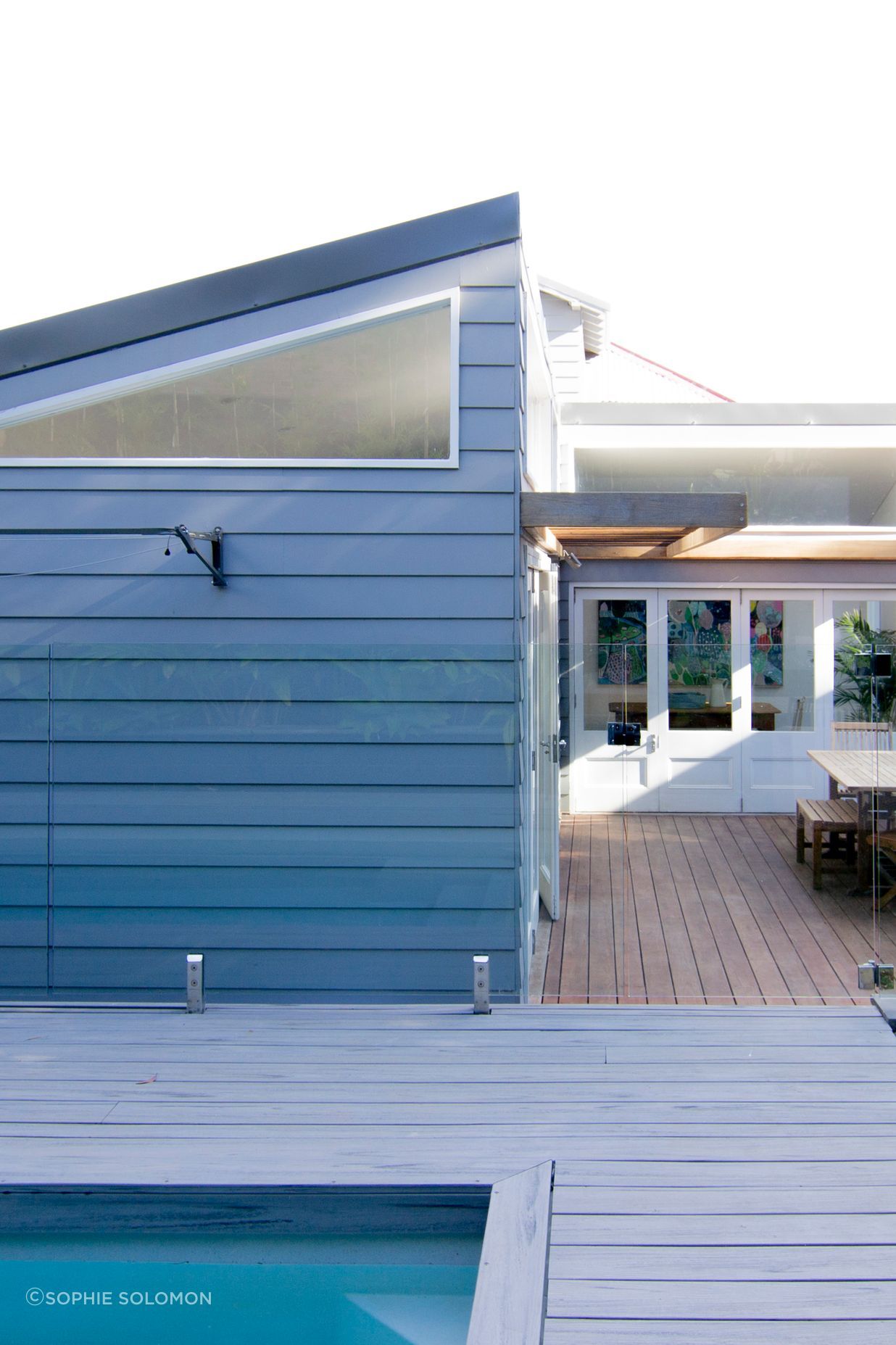 A seamless outdoor verandah space and considered pool area