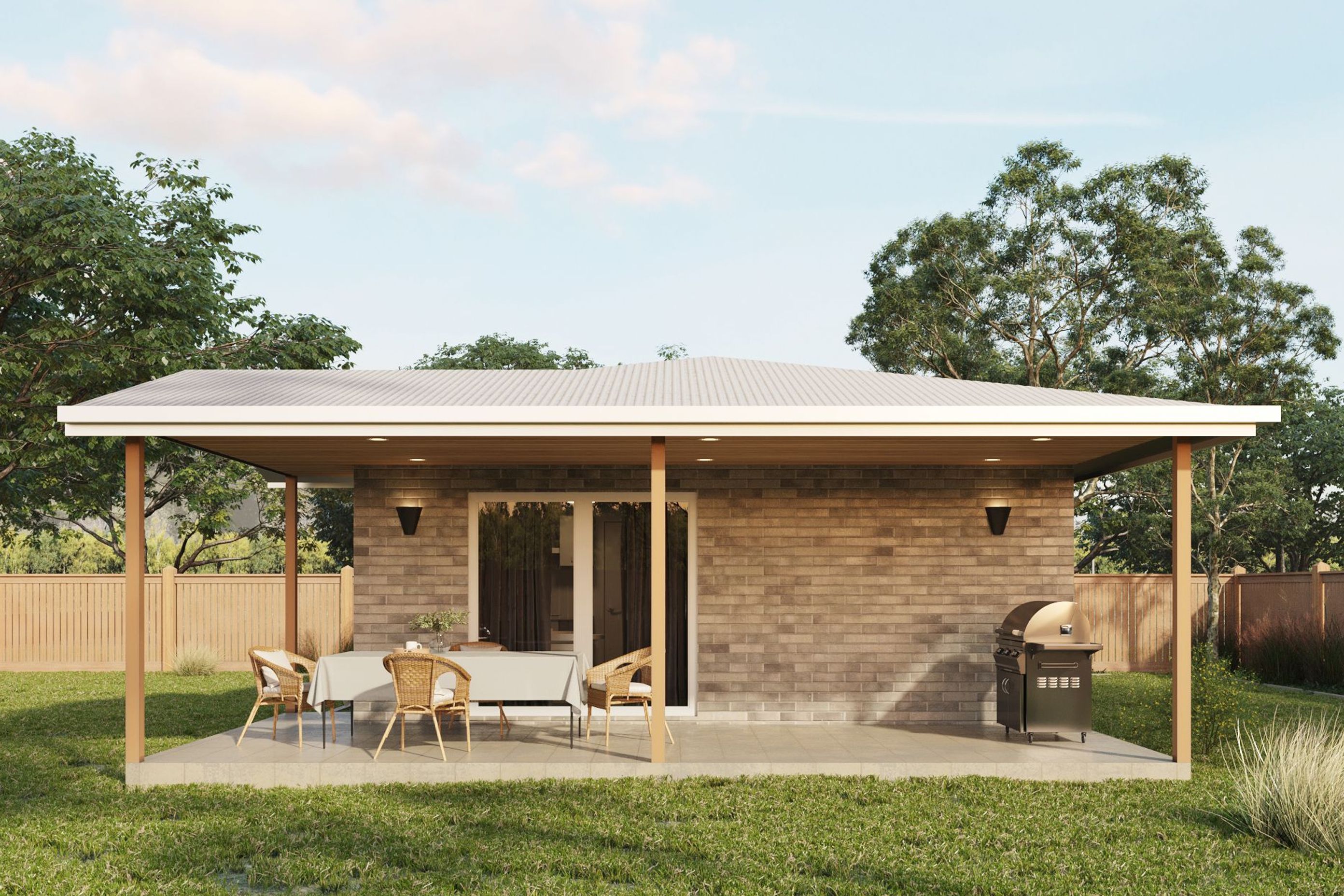 Granny Flat 3D Renders 