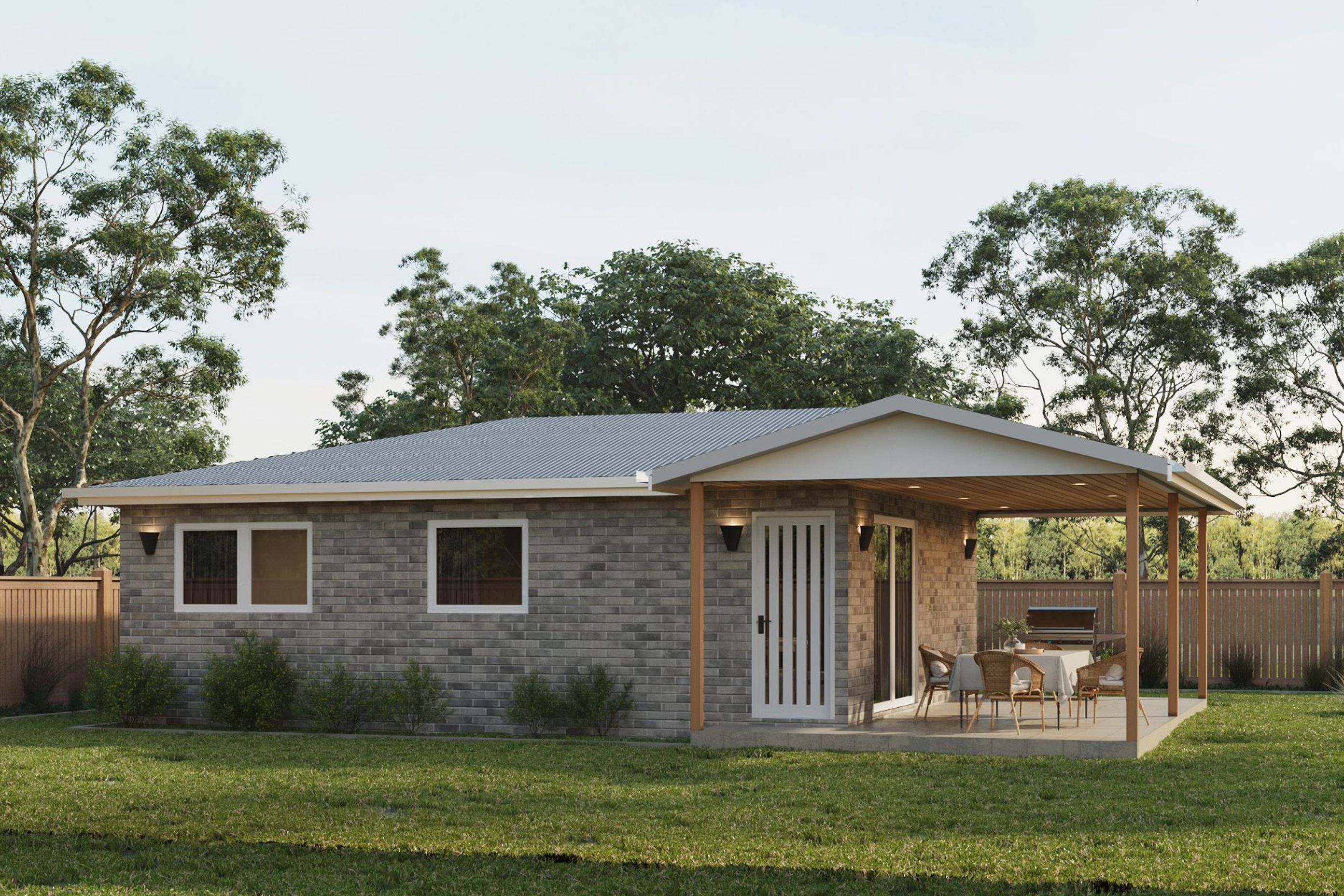 Granny Flat 3D Renders 