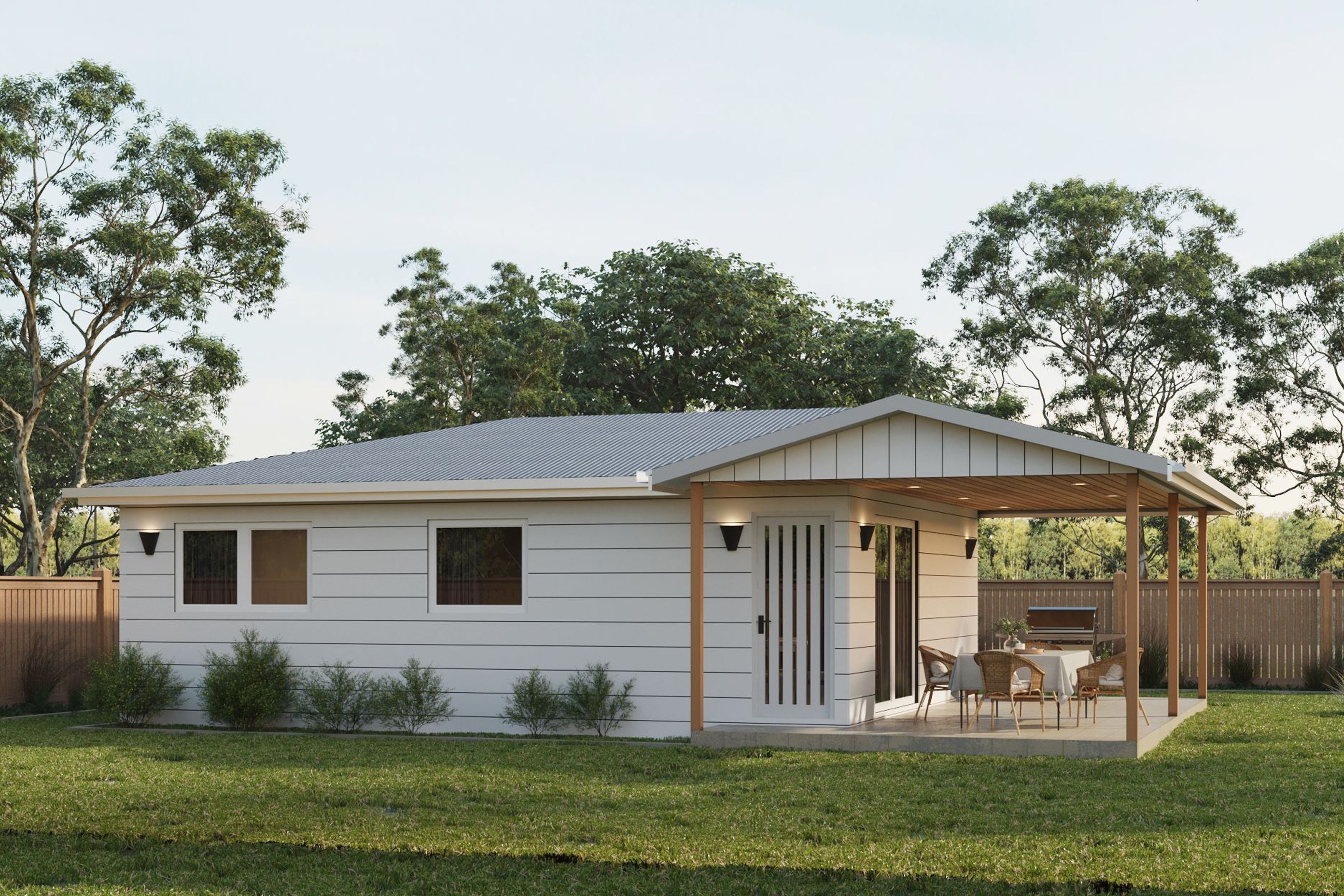 Granny Flat 3D Renders 