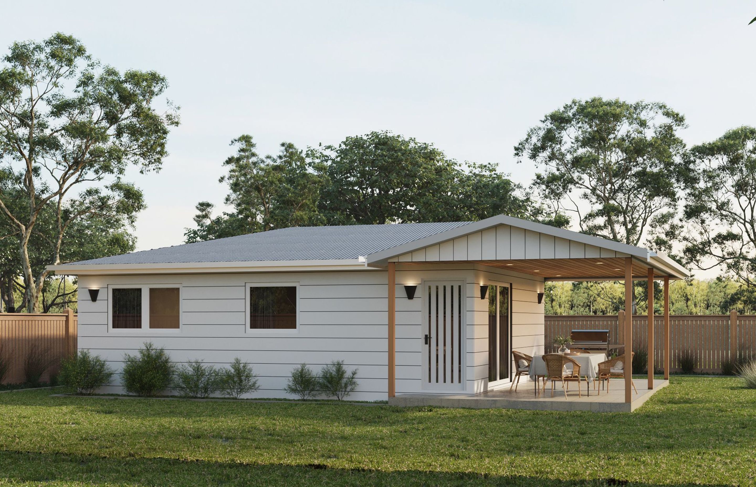 Granny Flat 3D Renders 