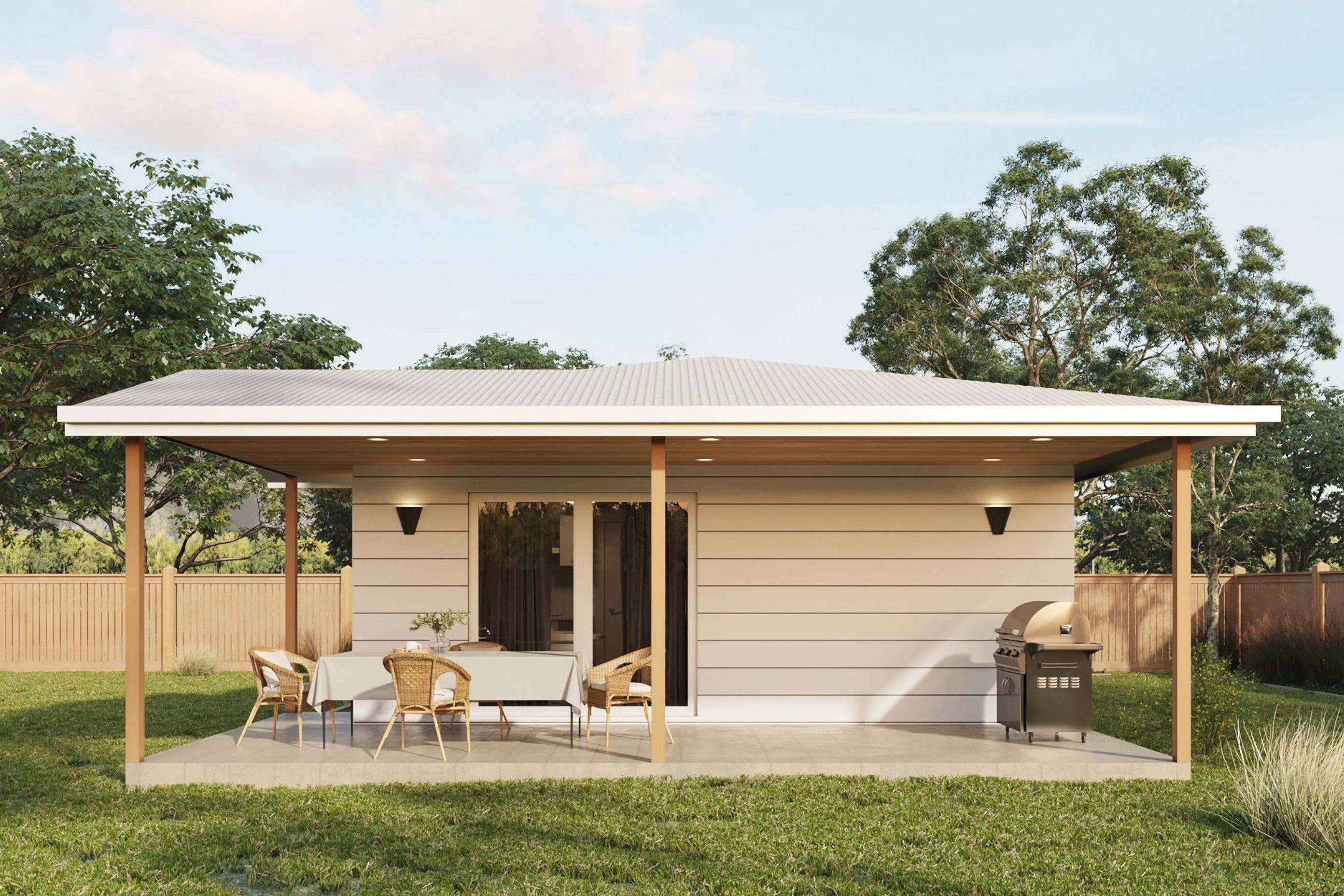 Granny Flat 3D Renders 