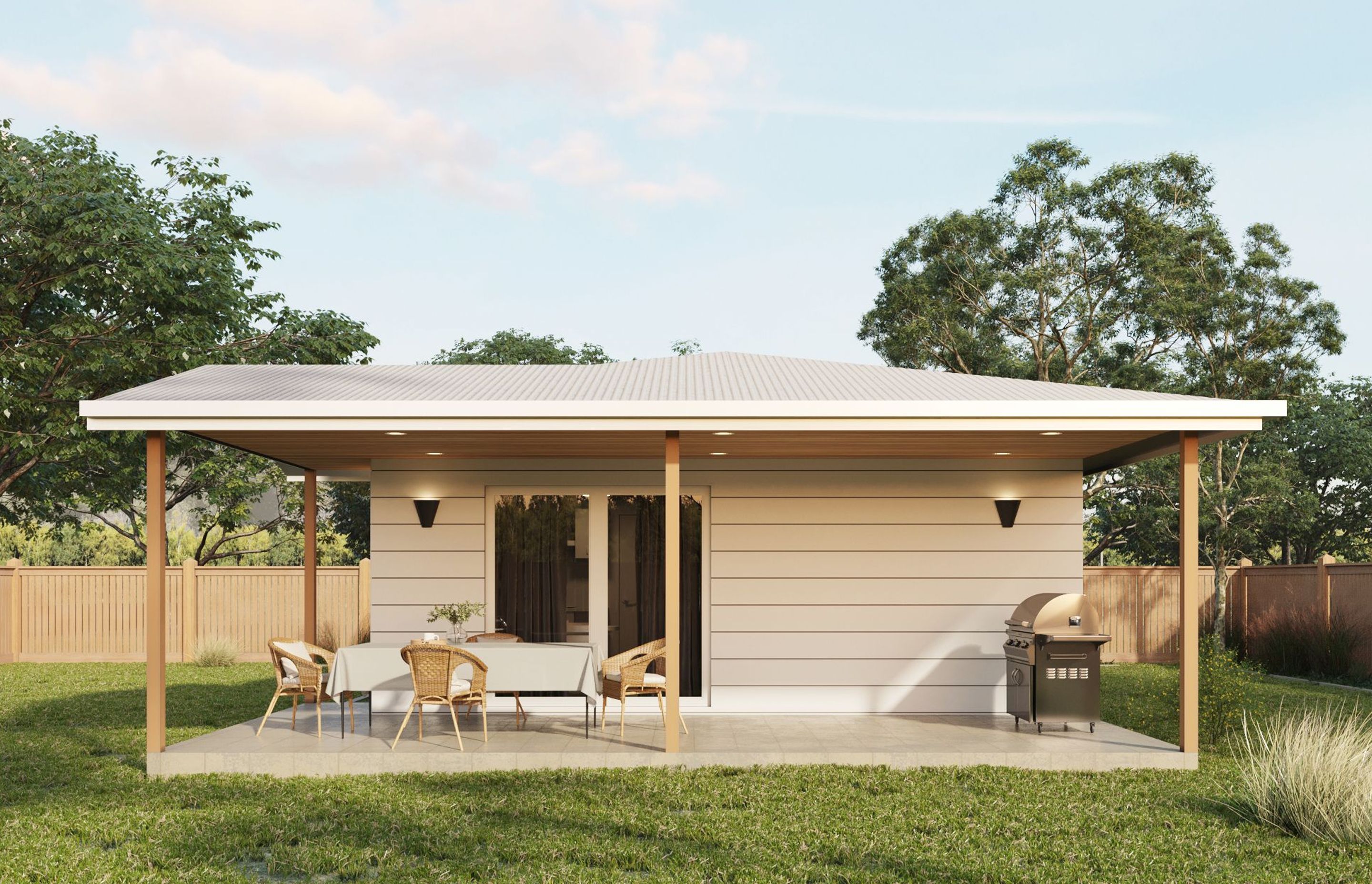 Granny Flat 3D Renders 
