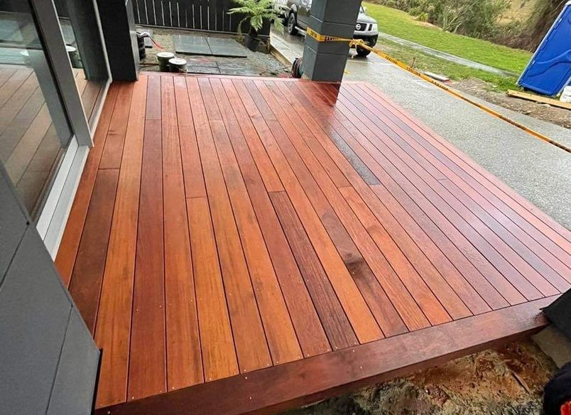 Kwila decking