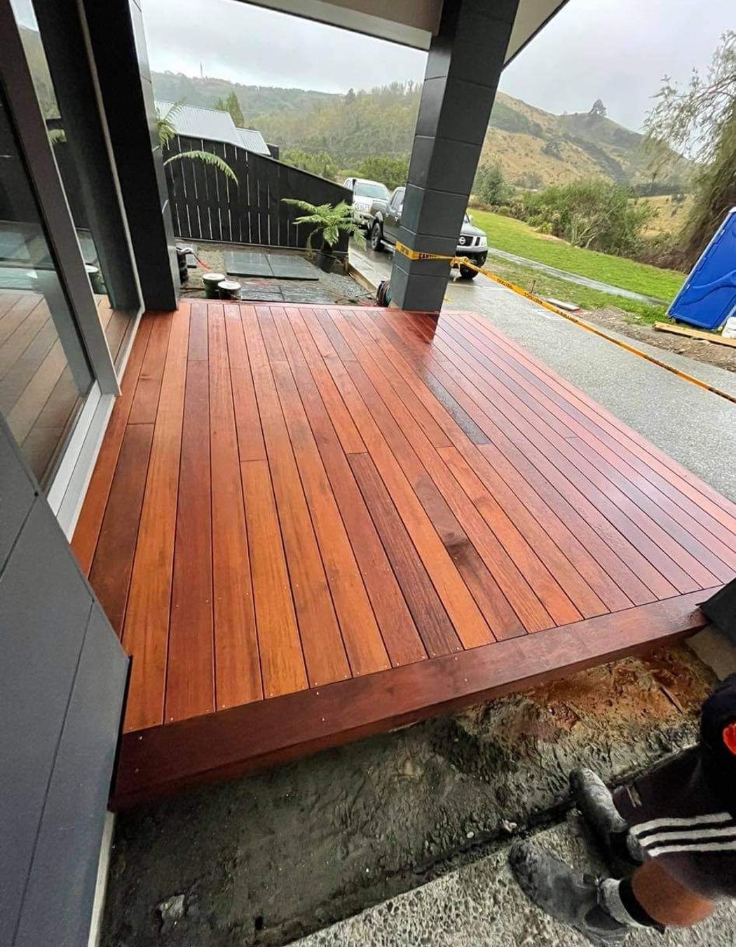 Kwila decking