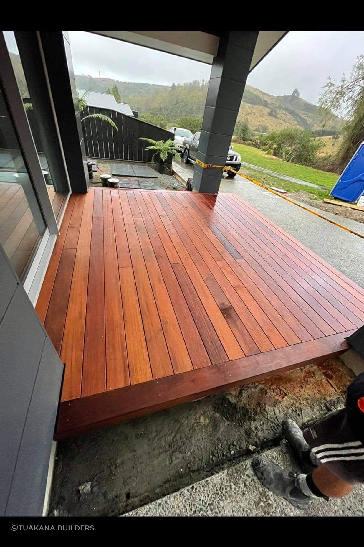 Kwila decking