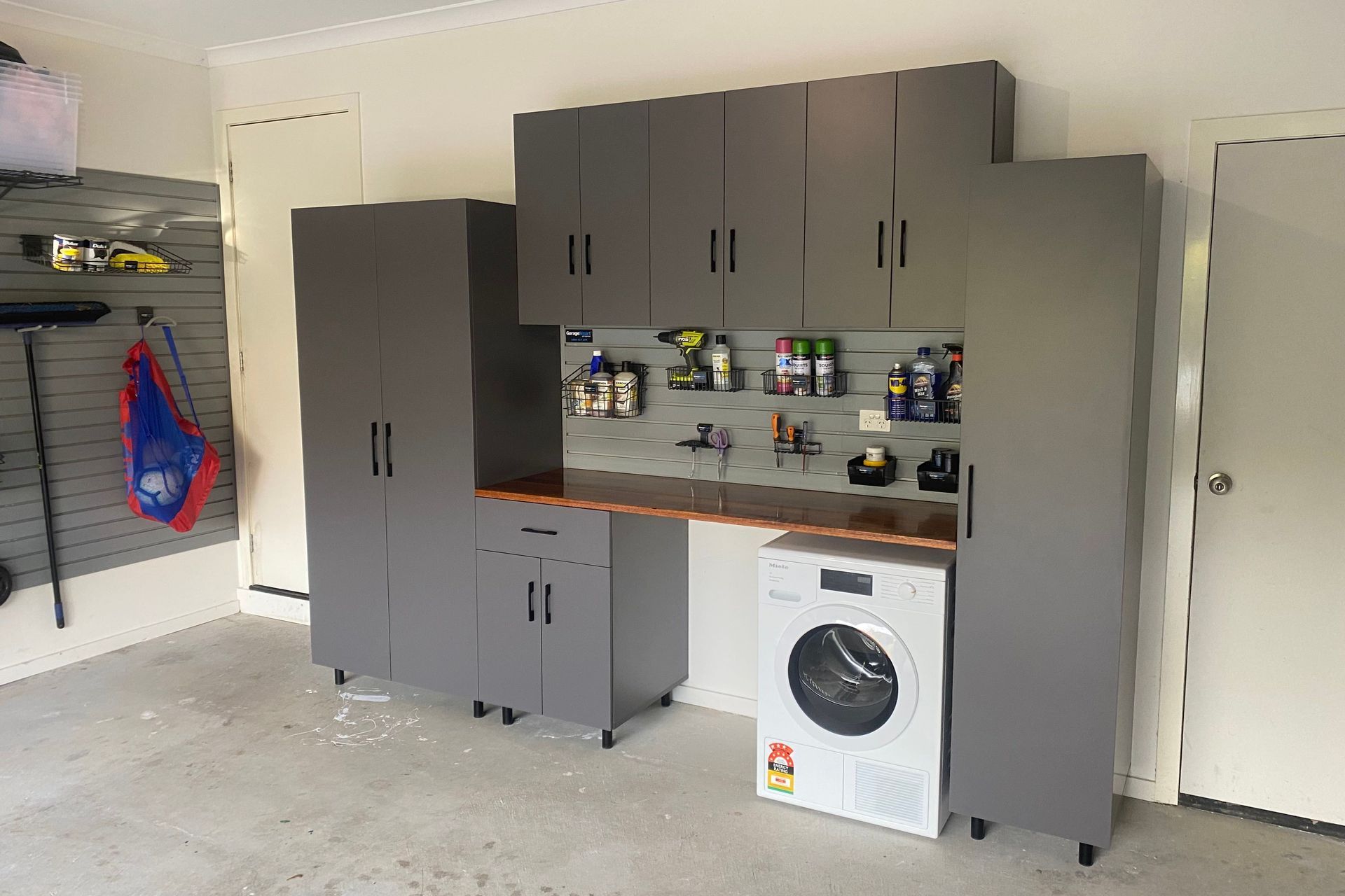 Cabinetry and Workbench