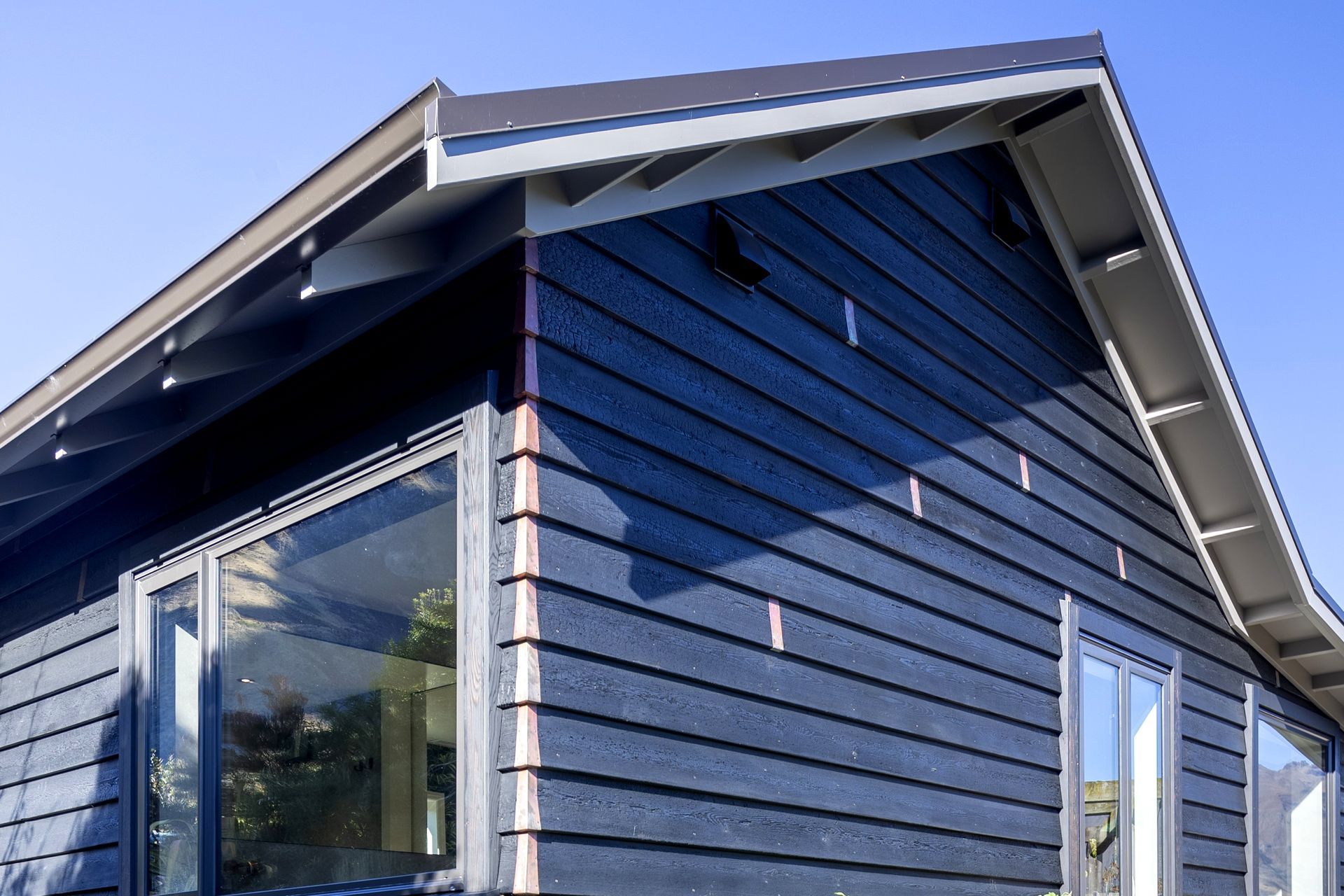 Copper Soakers Pre-Treated with Salt Maintain the Aged Exterior View