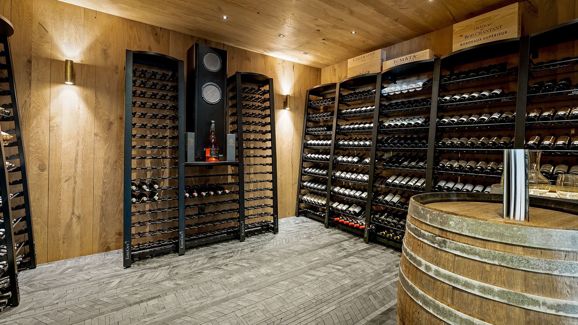 JMC Build - Epsom Wine Cellar with EuroCave NZ video