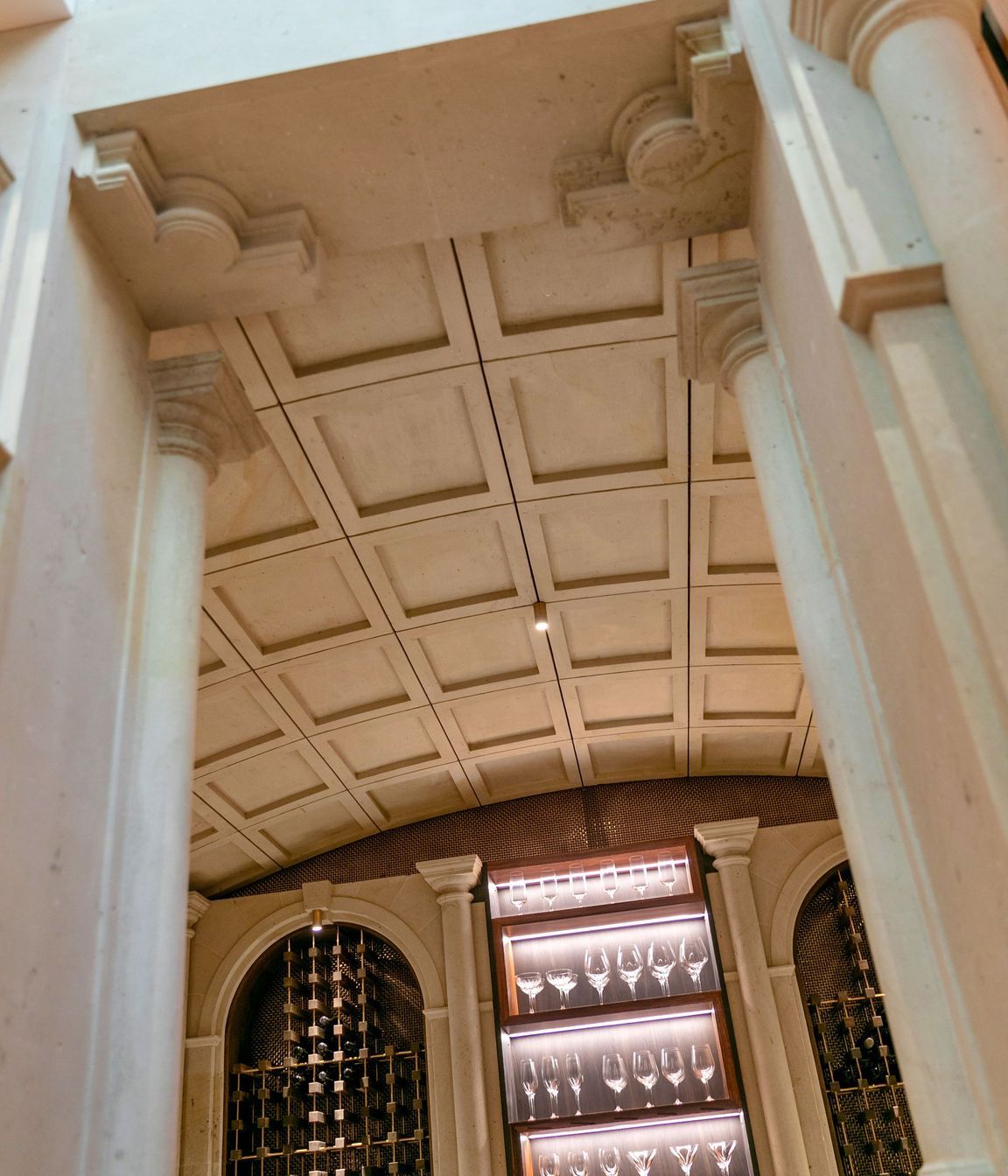 Hinuera Stone wine cellar