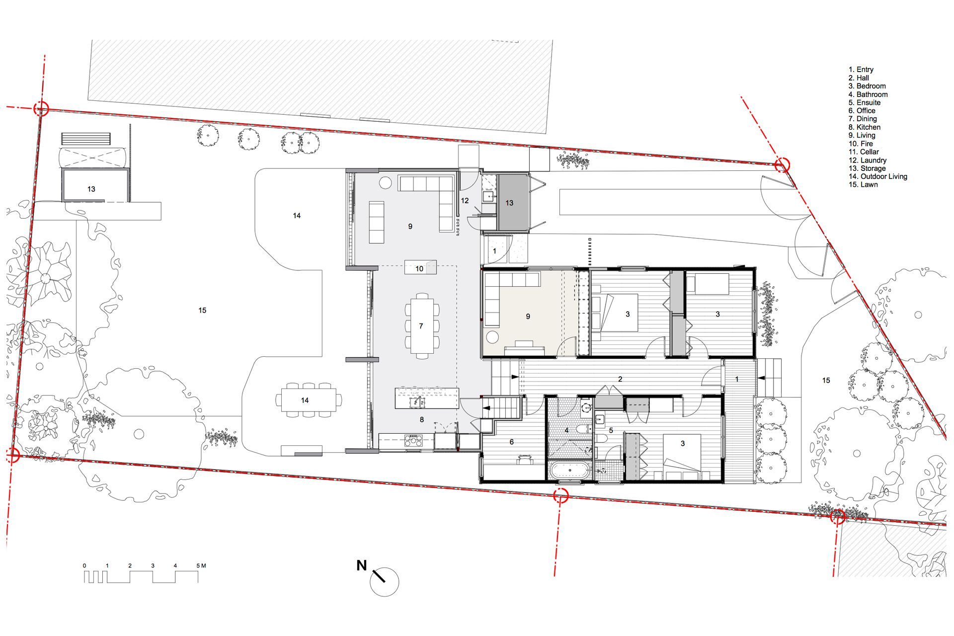 PP-100-Proposed Gnd Floor Plan