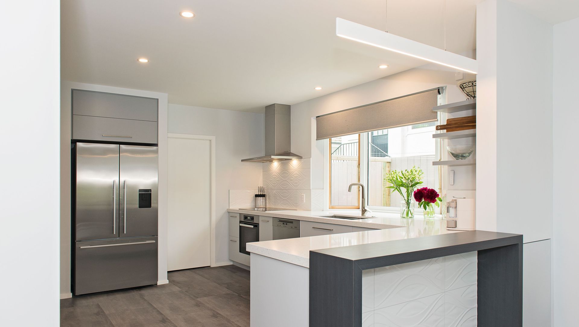 Modern sleek kitchen