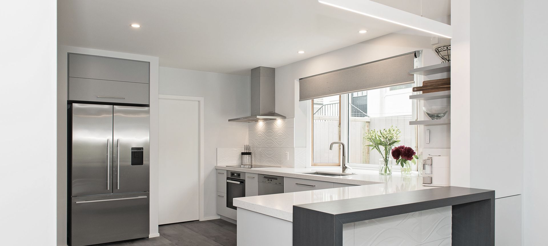 Modern sleek kitchen