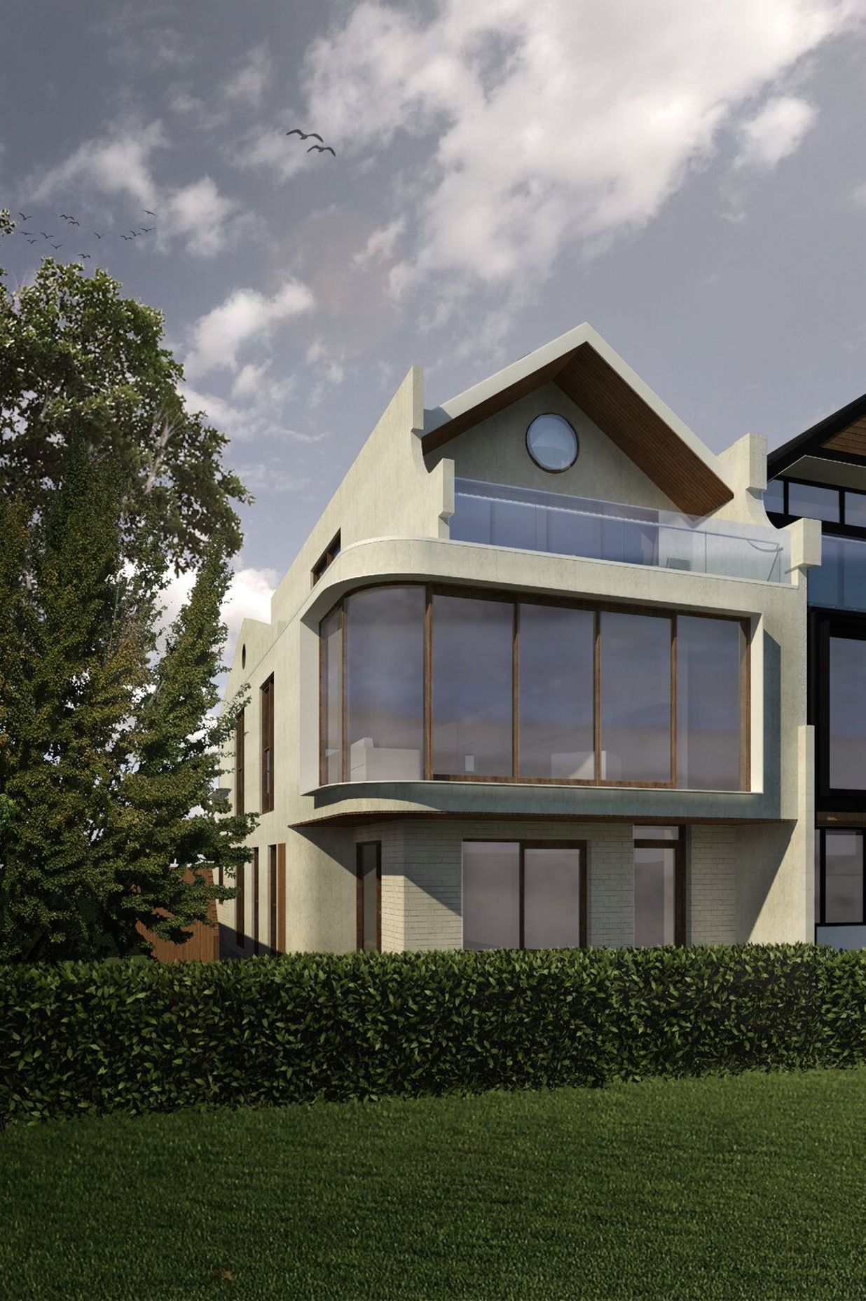 Beachy Modern House