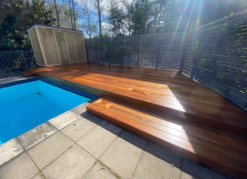 Garapa Pool Deck