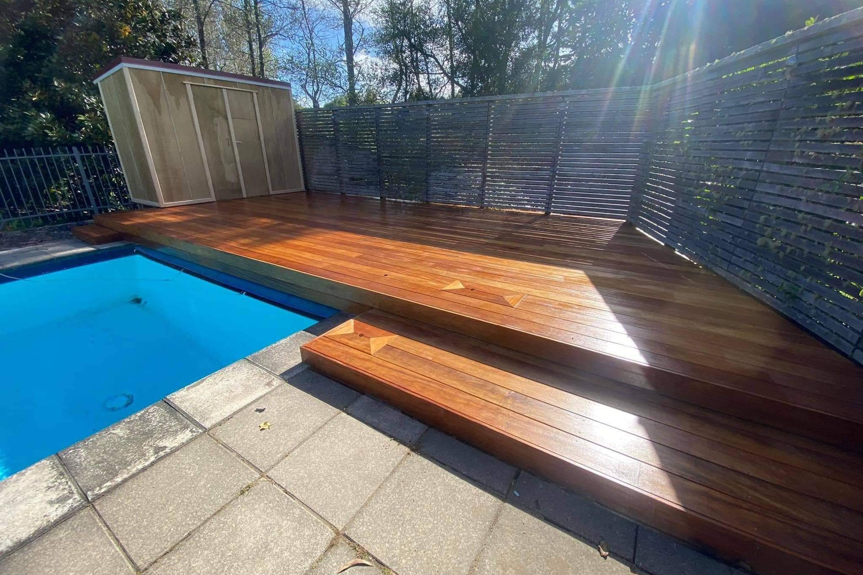 Garapa Pool Deck