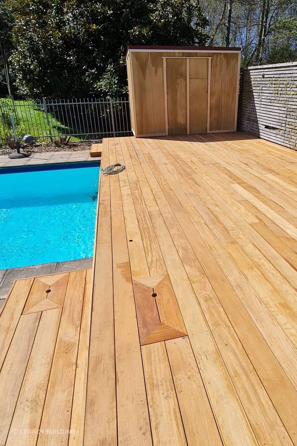 Garapa Pool Deck