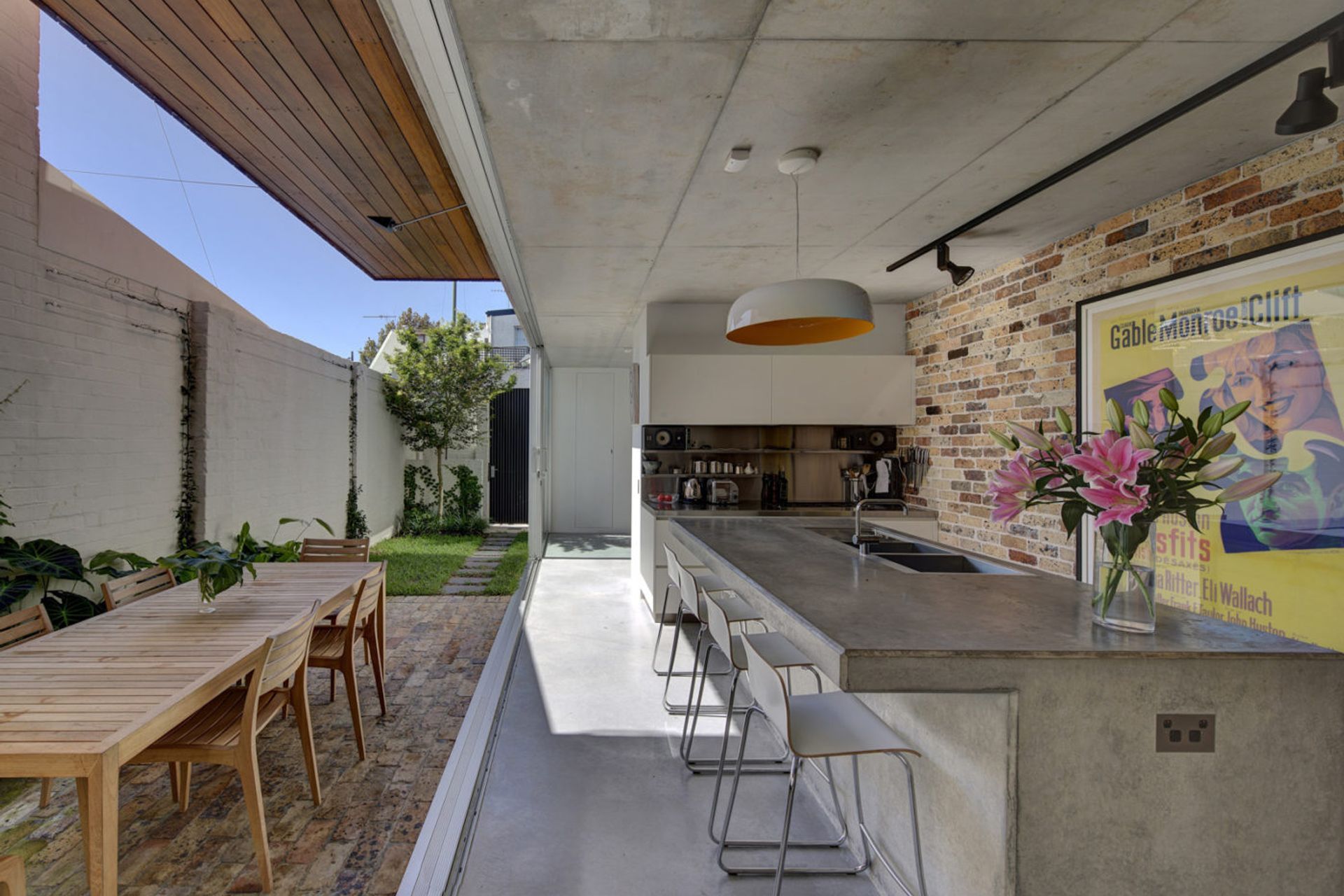 Long Courtyard House