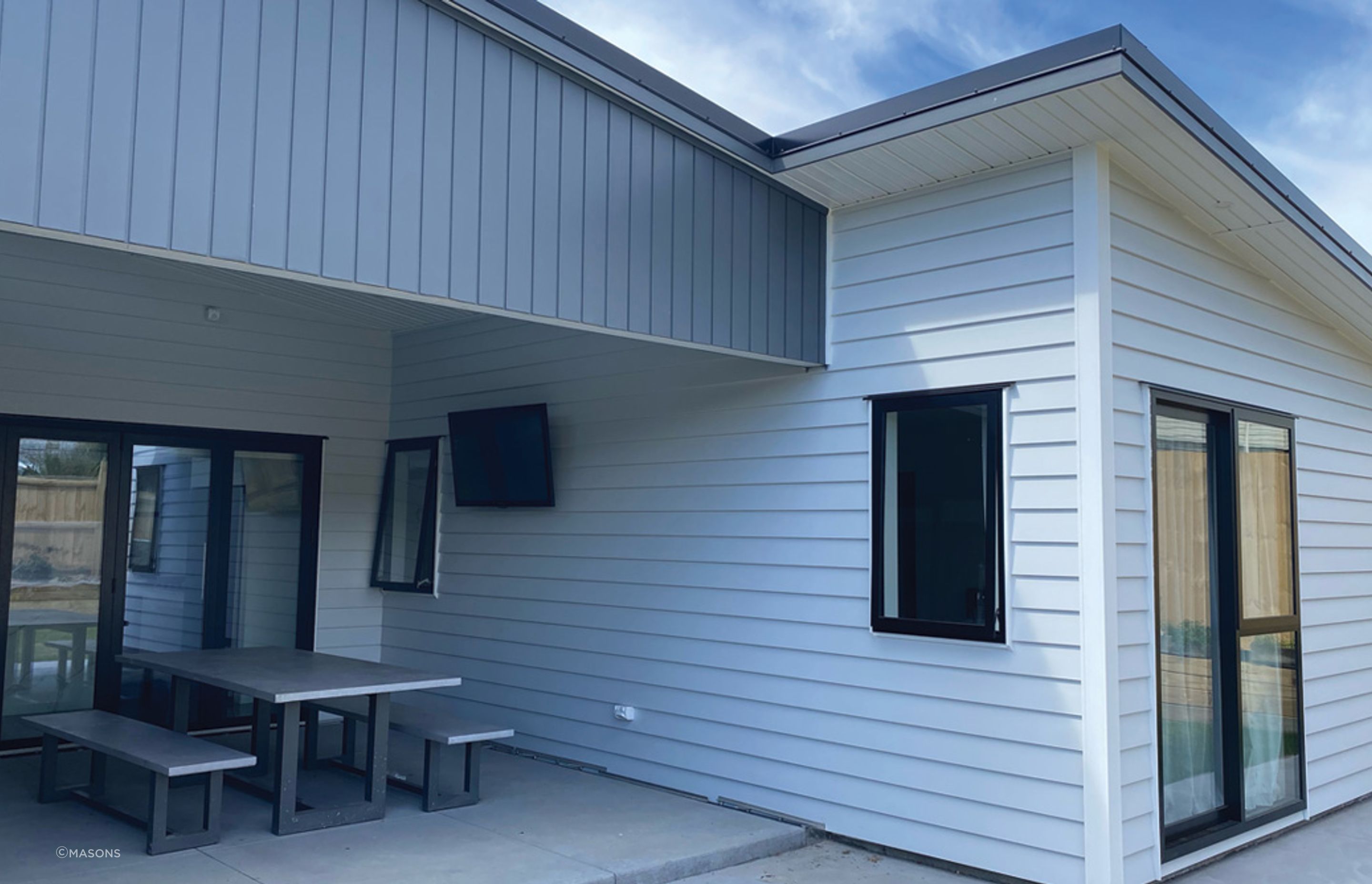 Beautiful Designed Soffit with a WOW Factor!