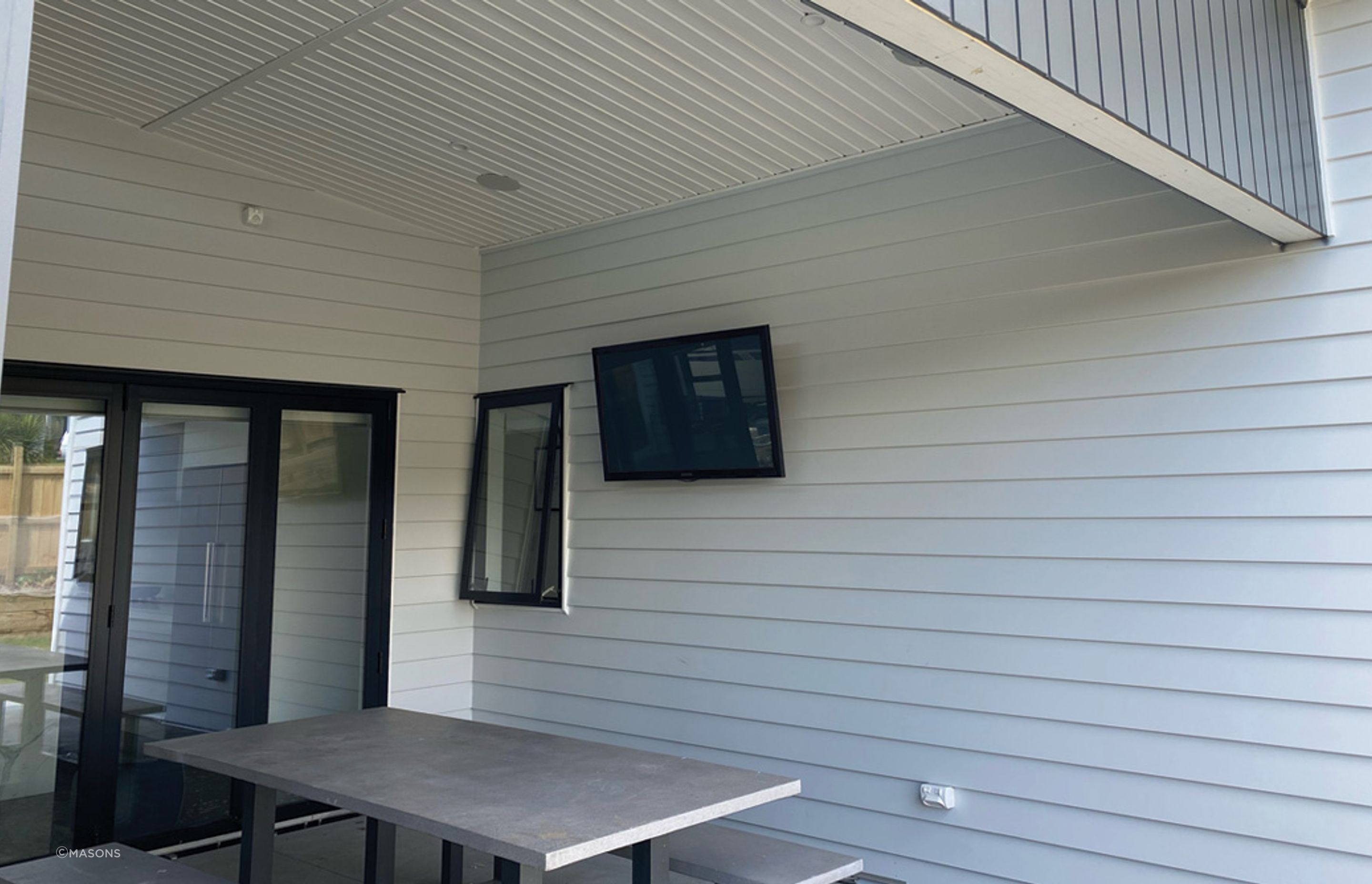 Beautiful Designed Soffit with a WOW Factor!