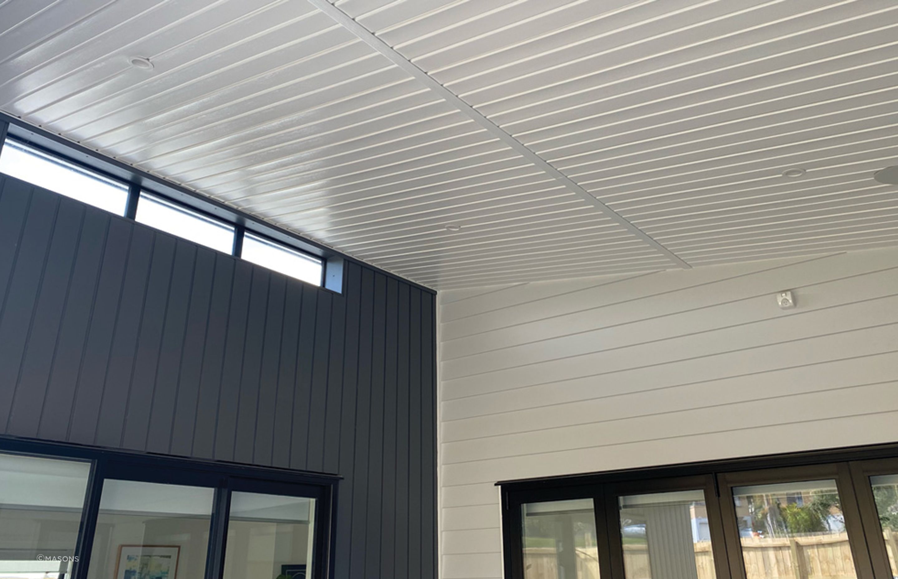 Beautiful Designed Soffit with a WOW Factor!