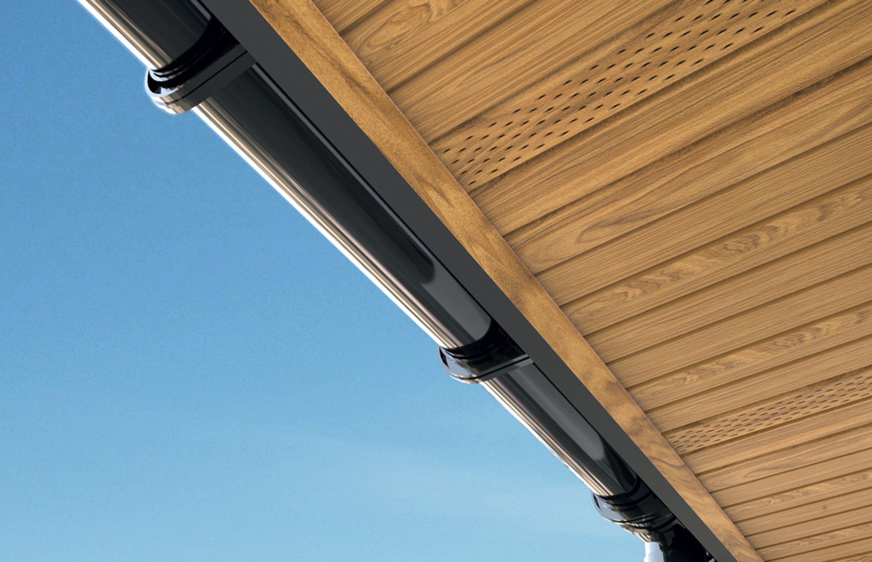 Beautiful Designed Soffit with a WOW Factor!