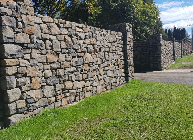 Basalt Entrance Wall