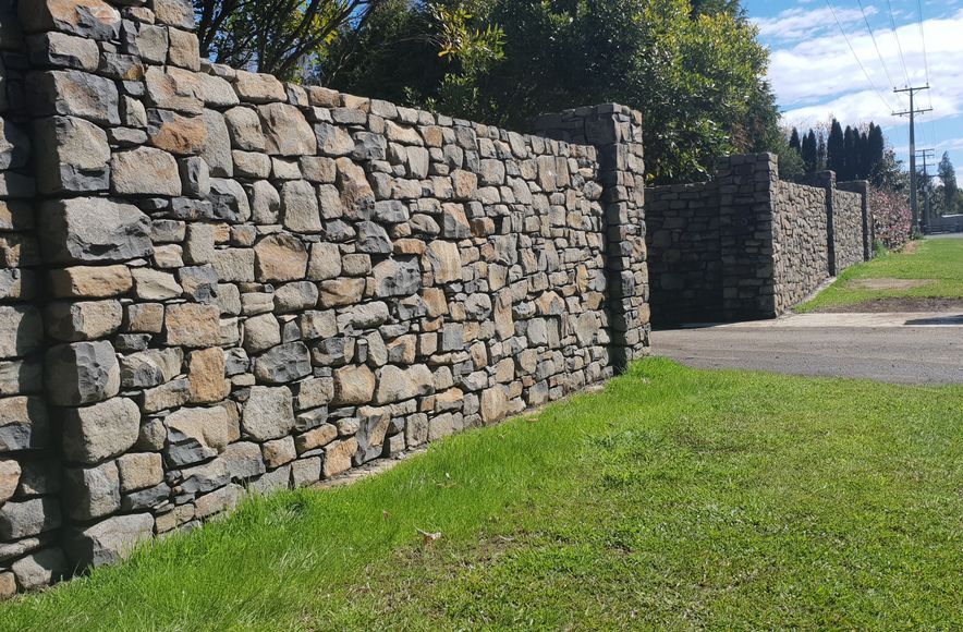 Basalt Entrance Wall