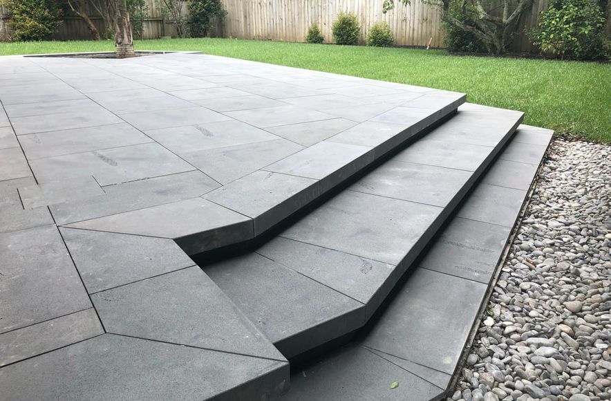 Custom Bluestone Paving