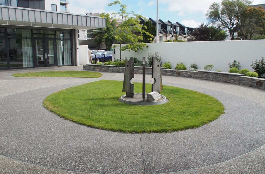 Church Courtyard