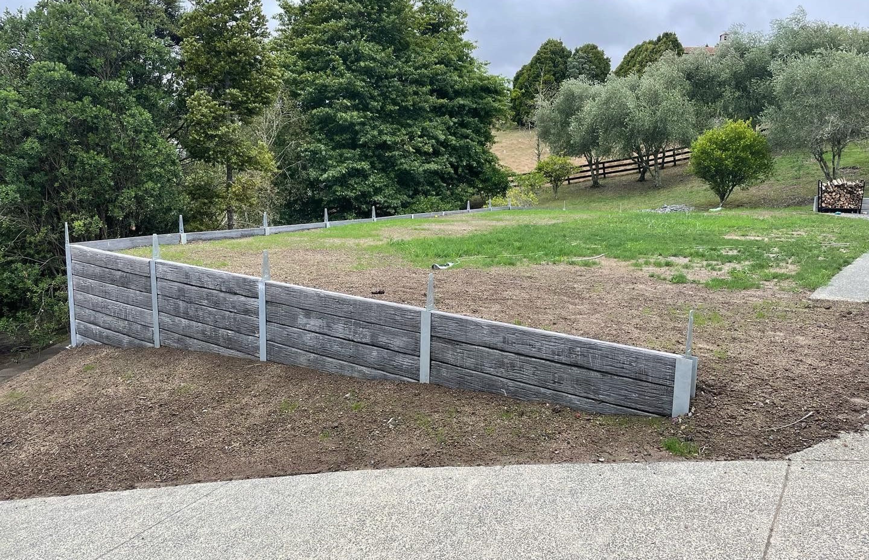 DIY Retaining Wall