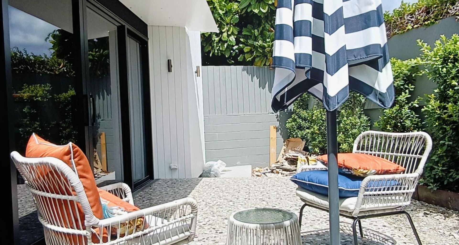 Damn Good Tiling - Patio Tiling terrazzo stone banner