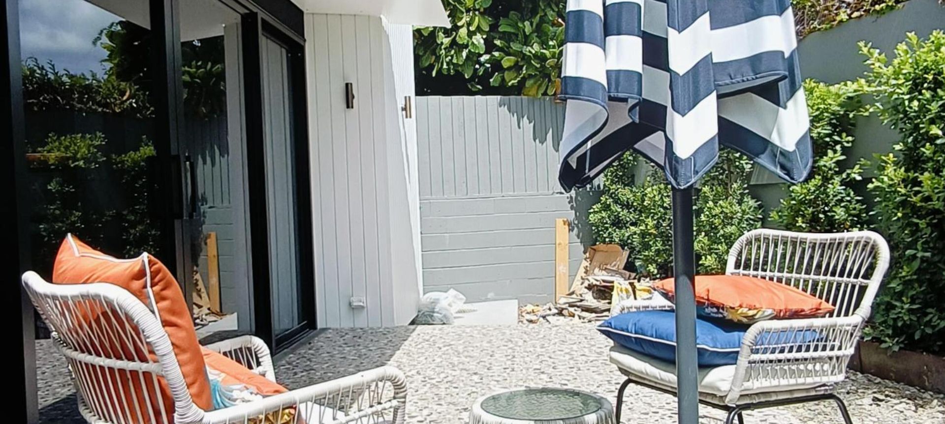 Damn Good Tiling - Patio Tiling terrazzo stone banner