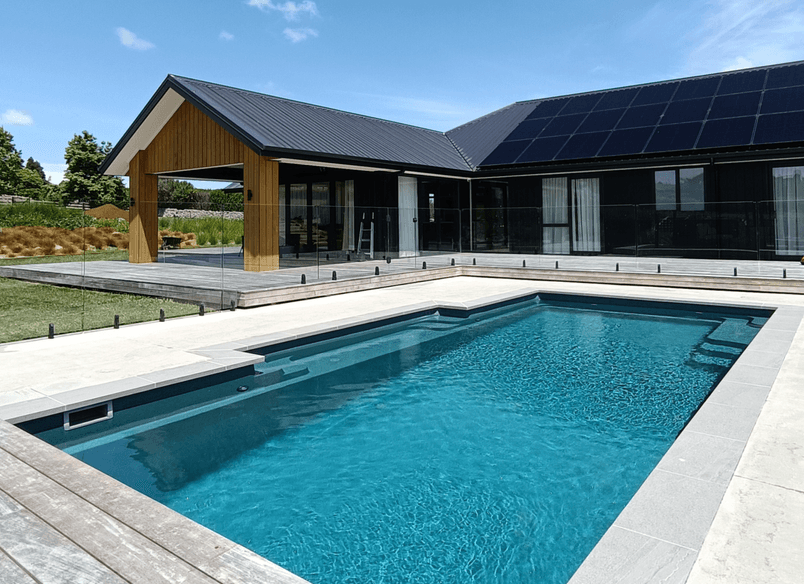 Vogue 8.2 Swimming Pool in Vercoe by OCD Pools and Landscapes