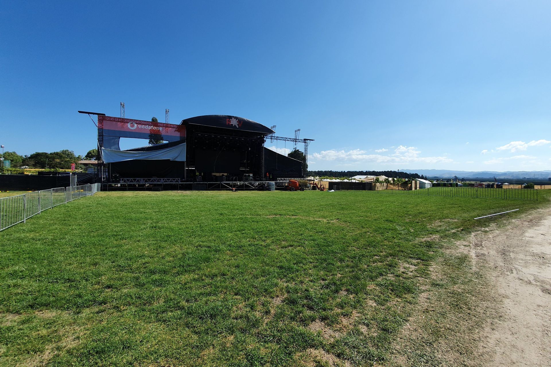 Rhythm & Vines VIP section