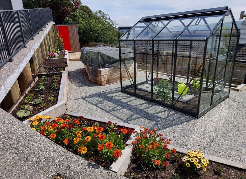 Turning a Difficult Site into a Productive Garden