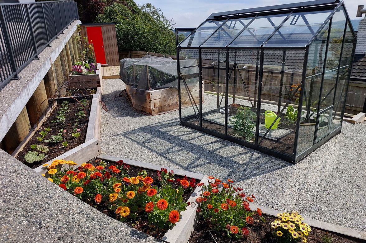 Turning a Difficult Site into a Productive Garden