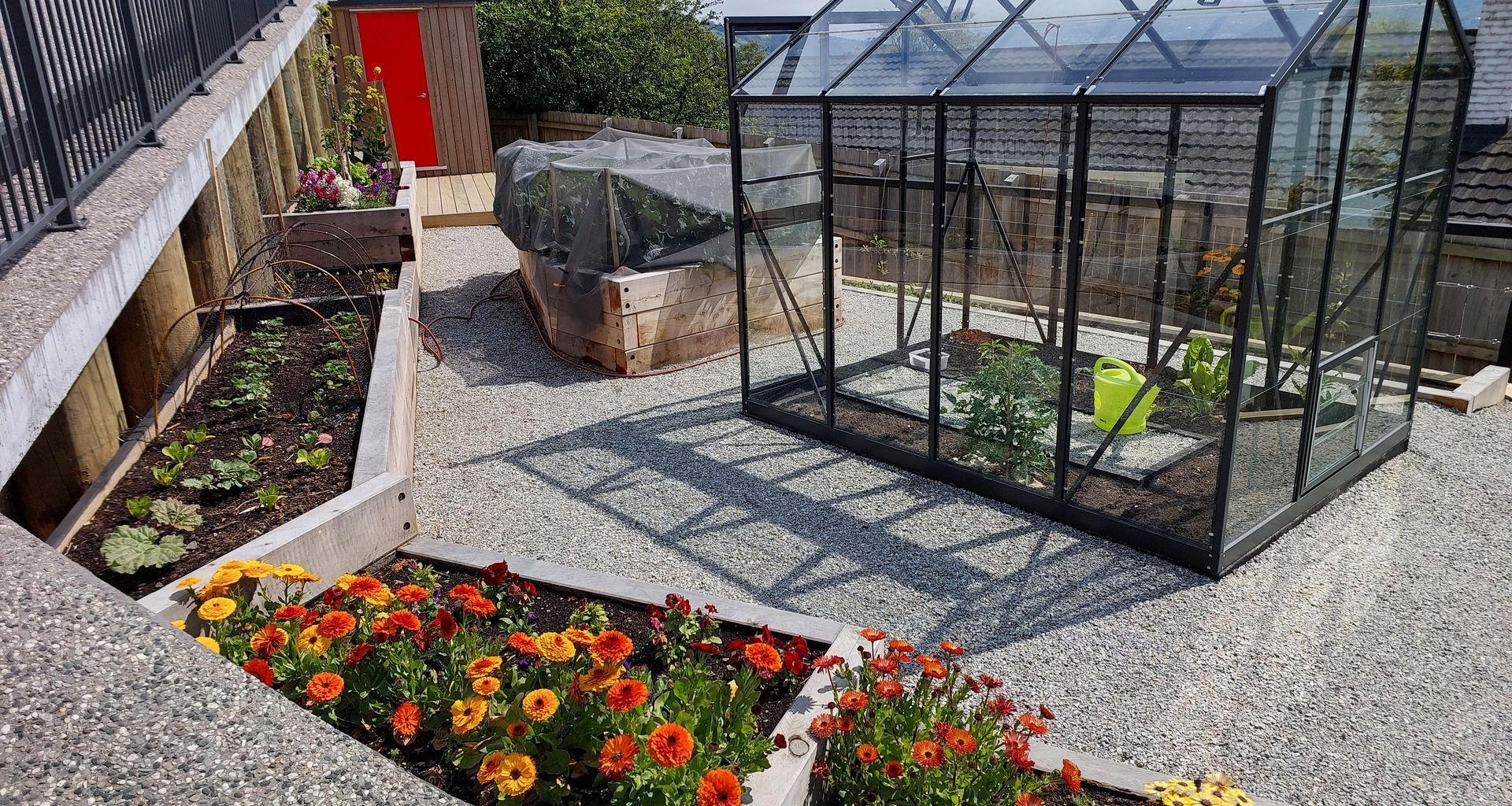 Turning a Difficult Site into a Productive Garden banner