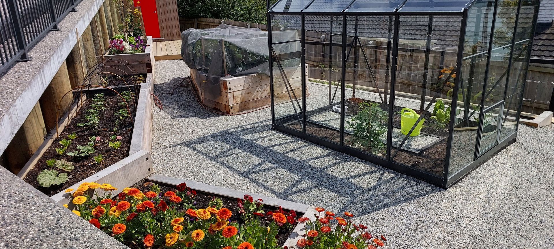 Turning a Difficult Site into a Productive Garden banner