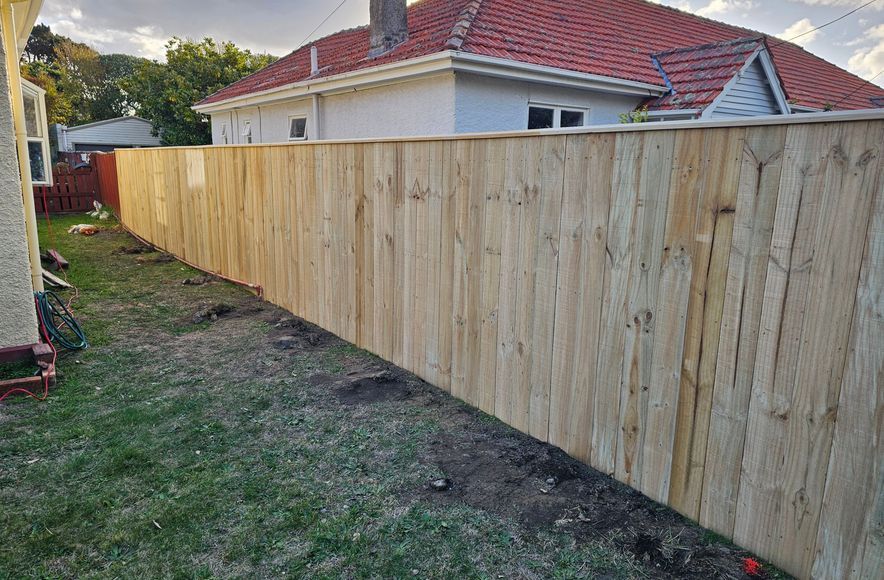 Indertenancy Fence Build