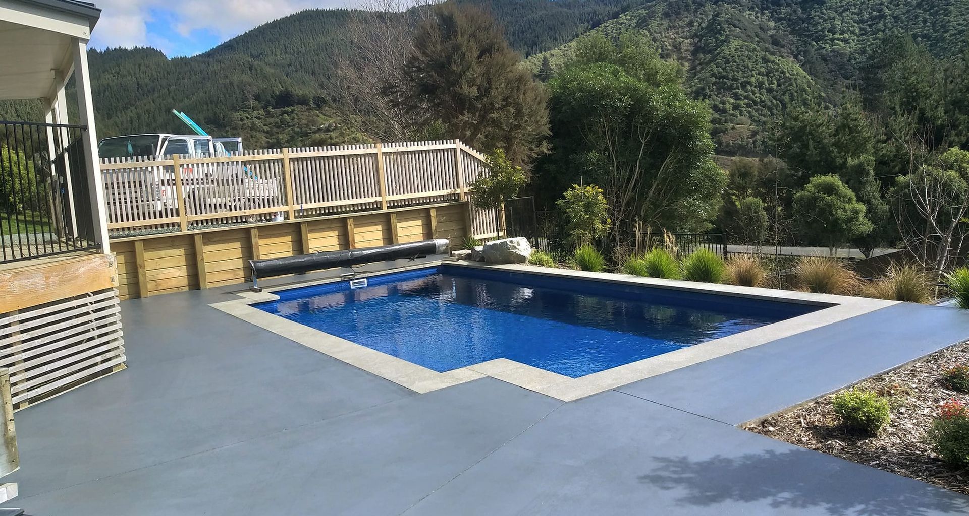 Decorative Concrete banner