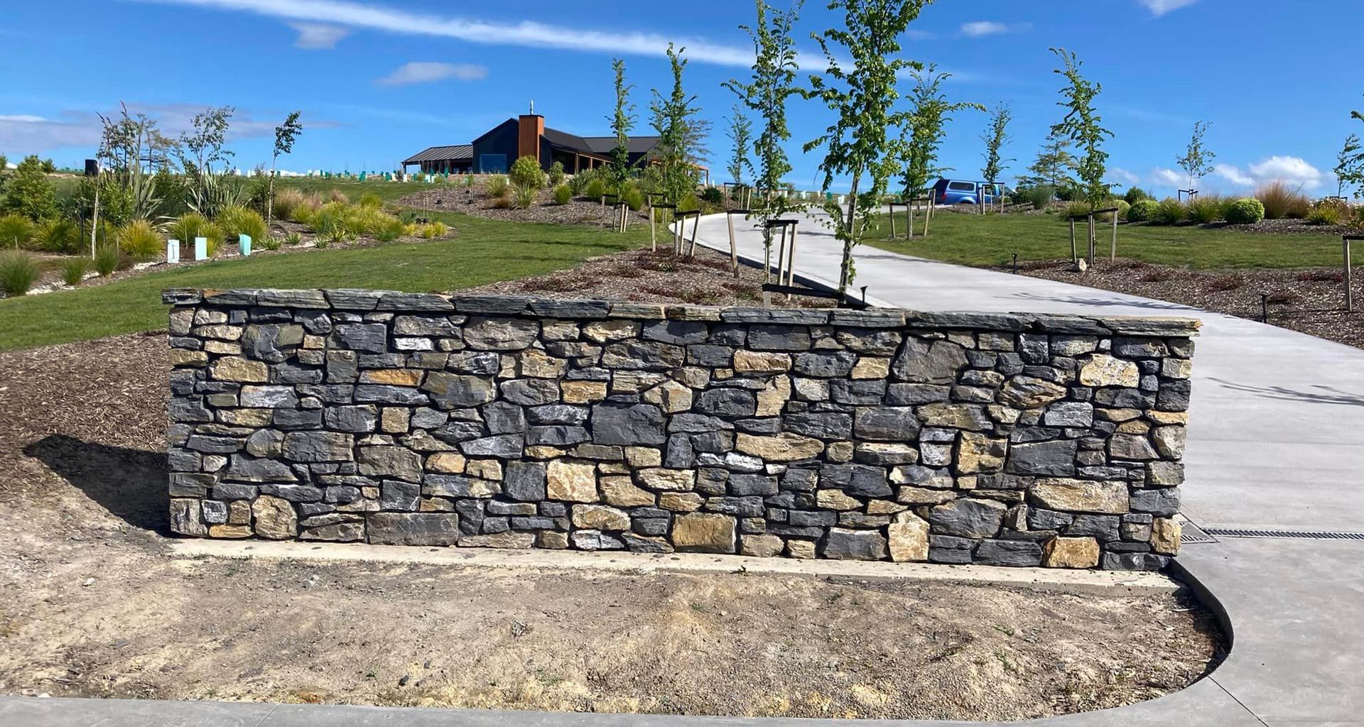Stone Entrance Way banner
