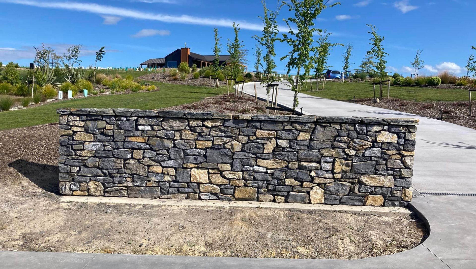 Stone Entrance Way banner