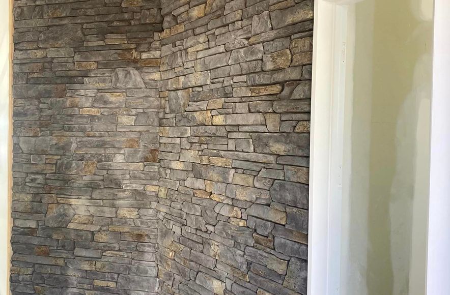 Southern Ledge Stone Installation