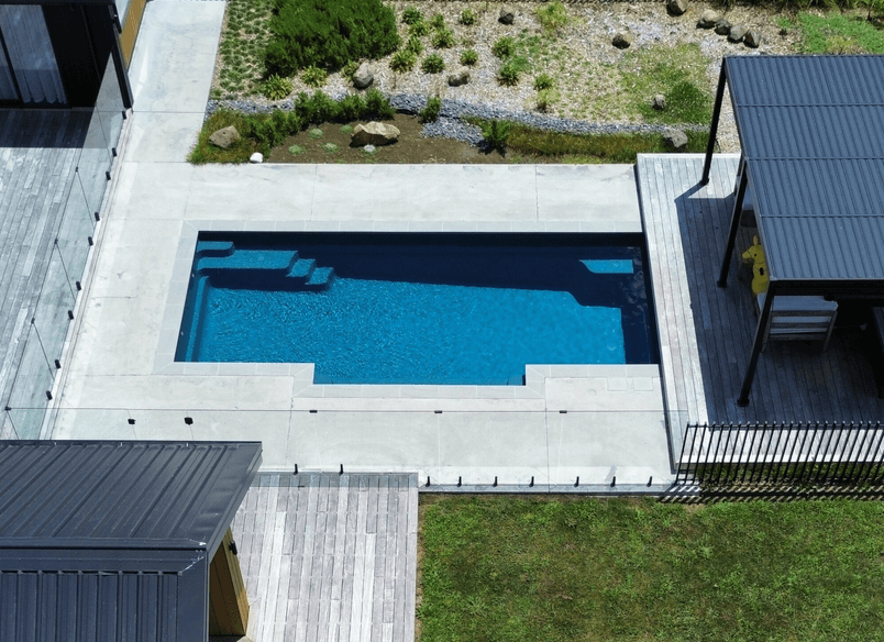 Vogue 8.2 Swimming Pool in Vercoe by OCD Pools and Landscapes