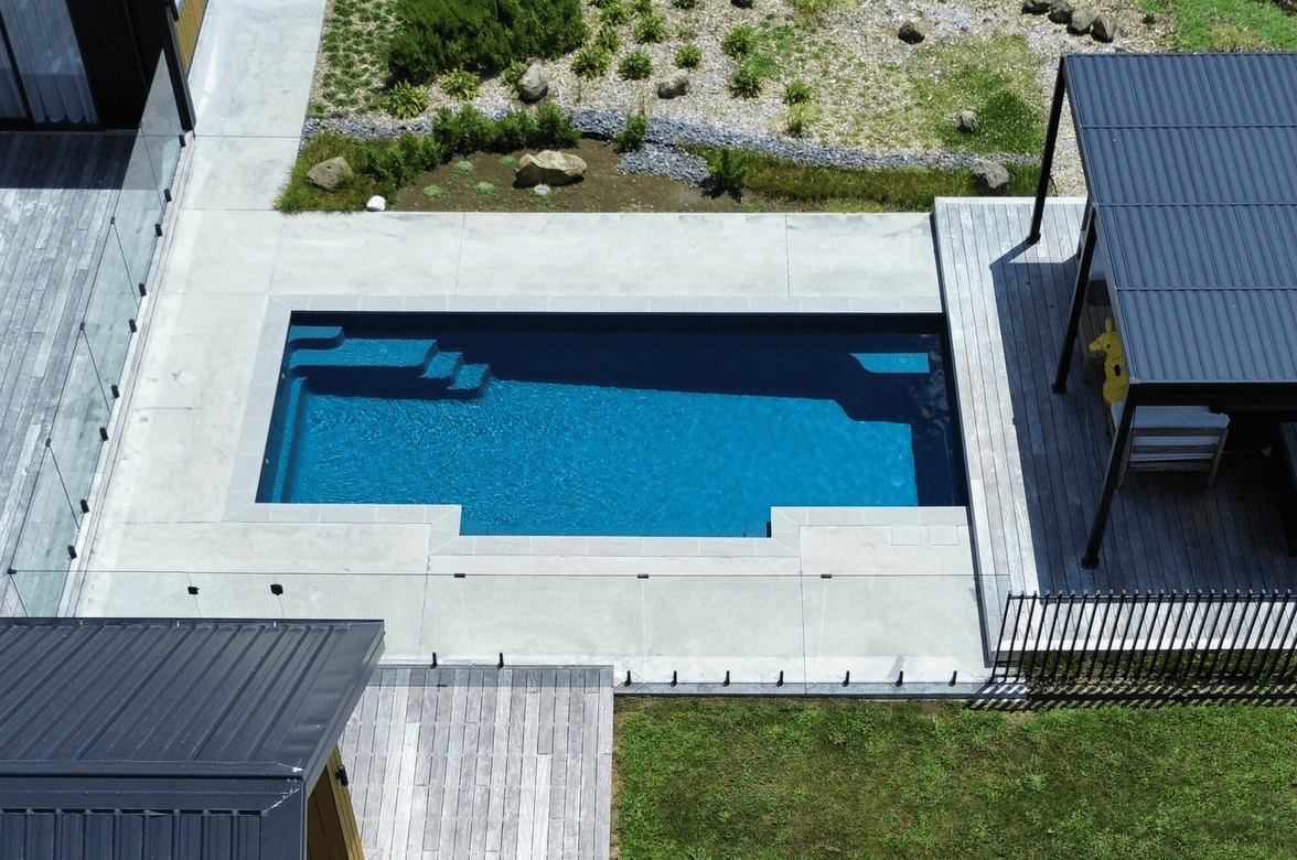 Vogue 8.2 Swimming Pool in Vercoe by OCD Pools and Landscapes