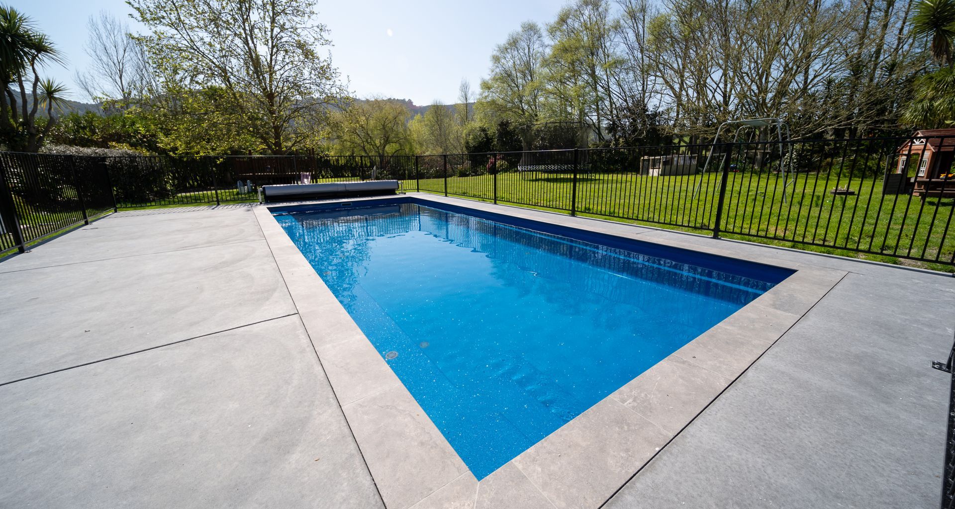 Location: Otaika Valley Shape: Sanctuary Colour: Pacific Pool Size 9.4m x 4.2m