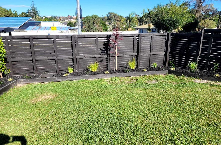 Concrete Pathway & Planting Delight