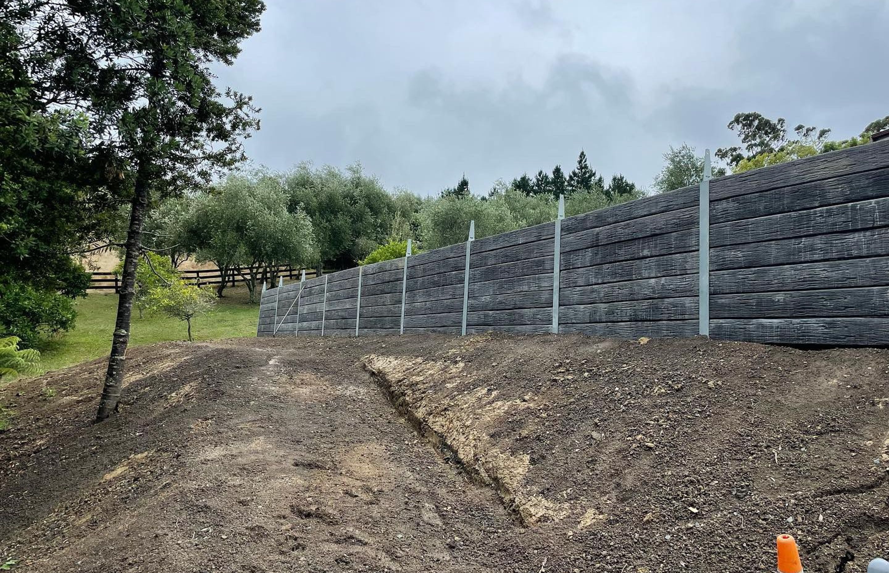 DIY Retaining Wall