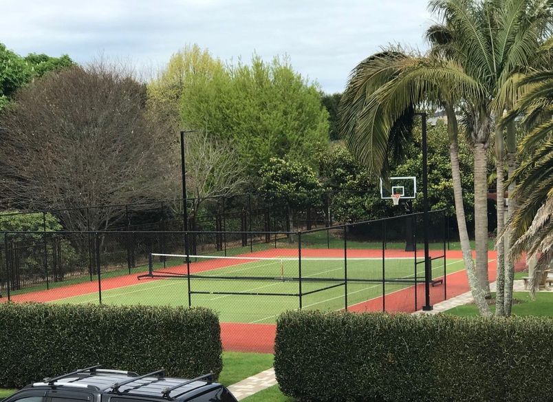 Private Tennis Court Lighting - Omokoroa